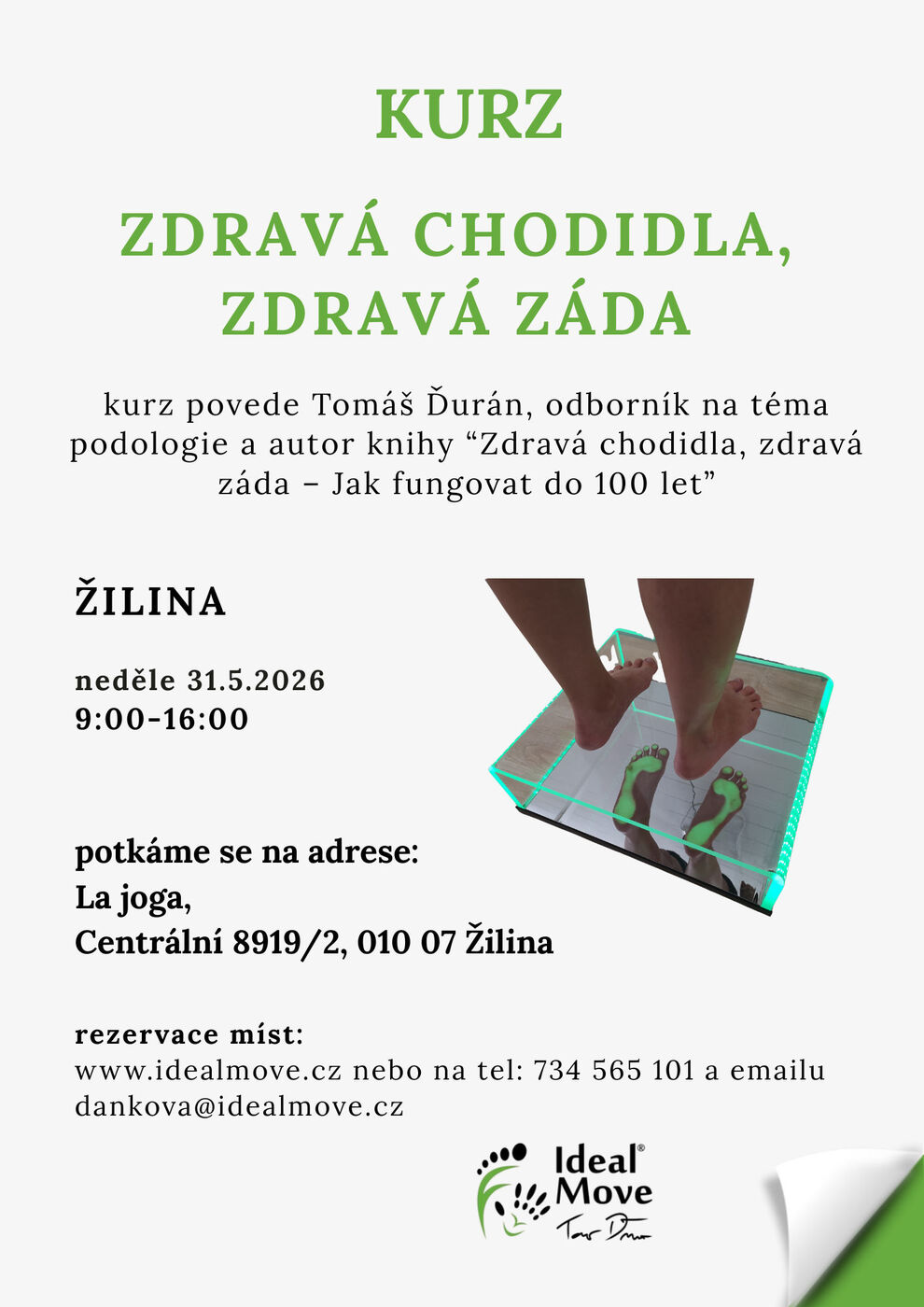 kurz zdrava chodidla