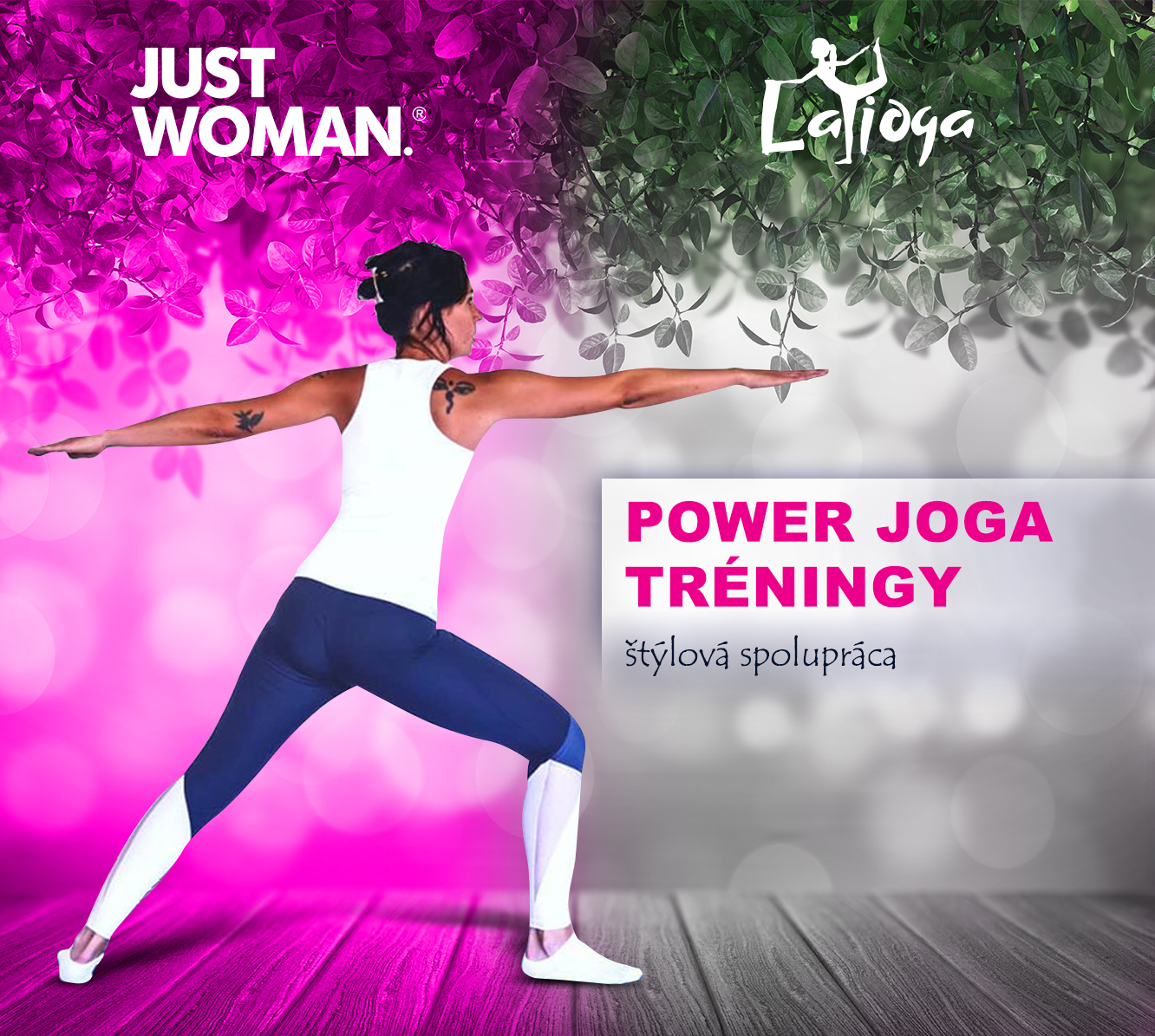 la joga justwoman power joga